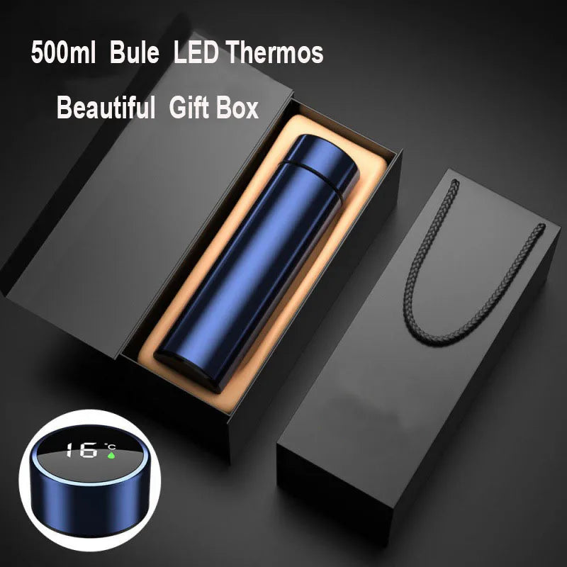 Luxury Smart Thermos – LED Temperature Display & Thermal Insulation