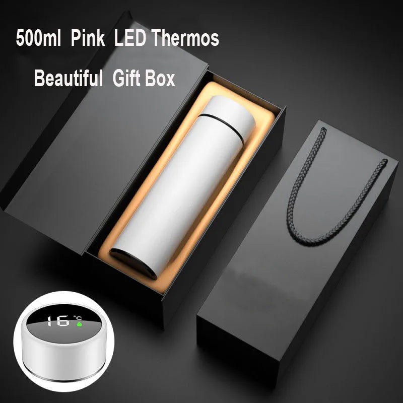 Luxury Smart Thermos – LED Temperature Display & Thermal Insulation