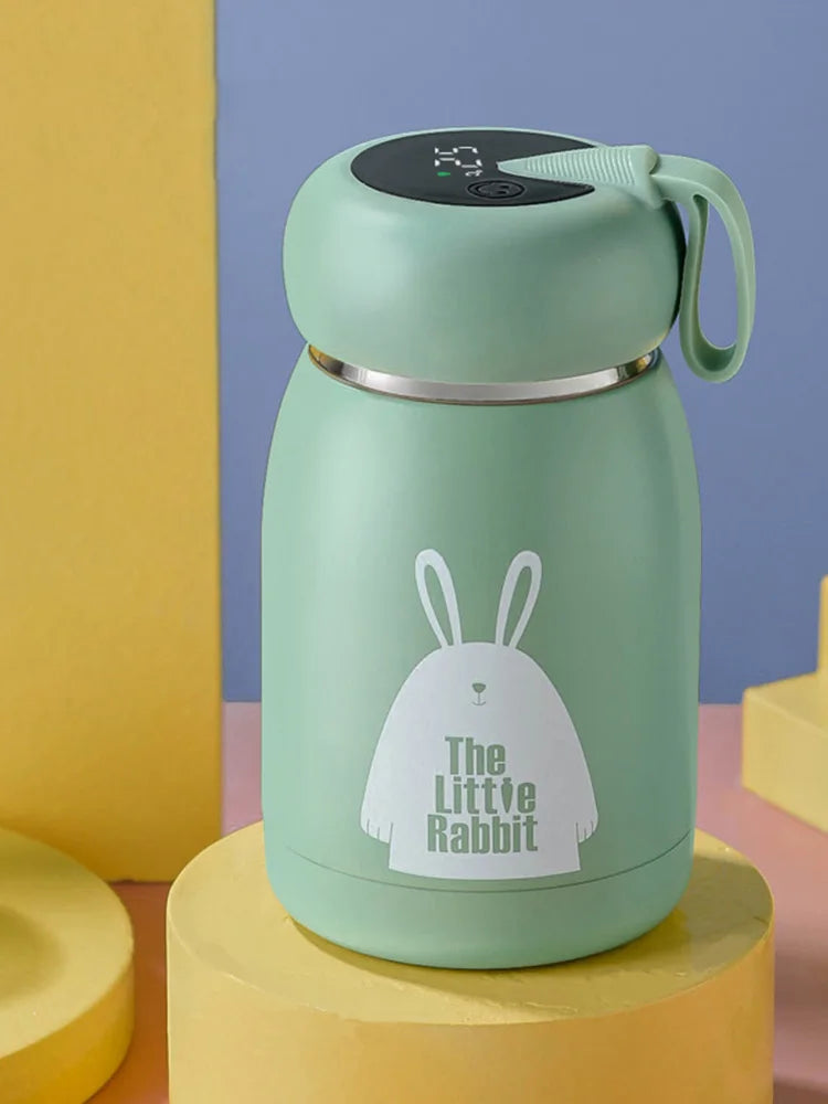 Cute Smart Thermos Bottle – Hot & Cold Temperature Control