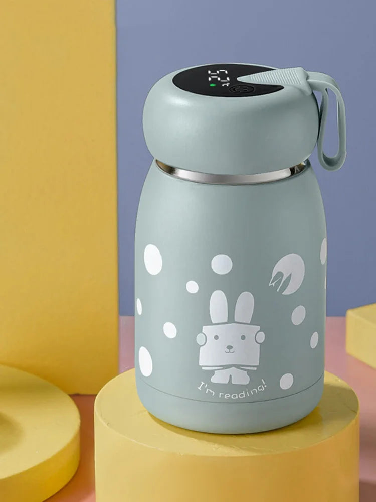 Cute Smart Thermos Bottle – Hot & Cold Temperature Control