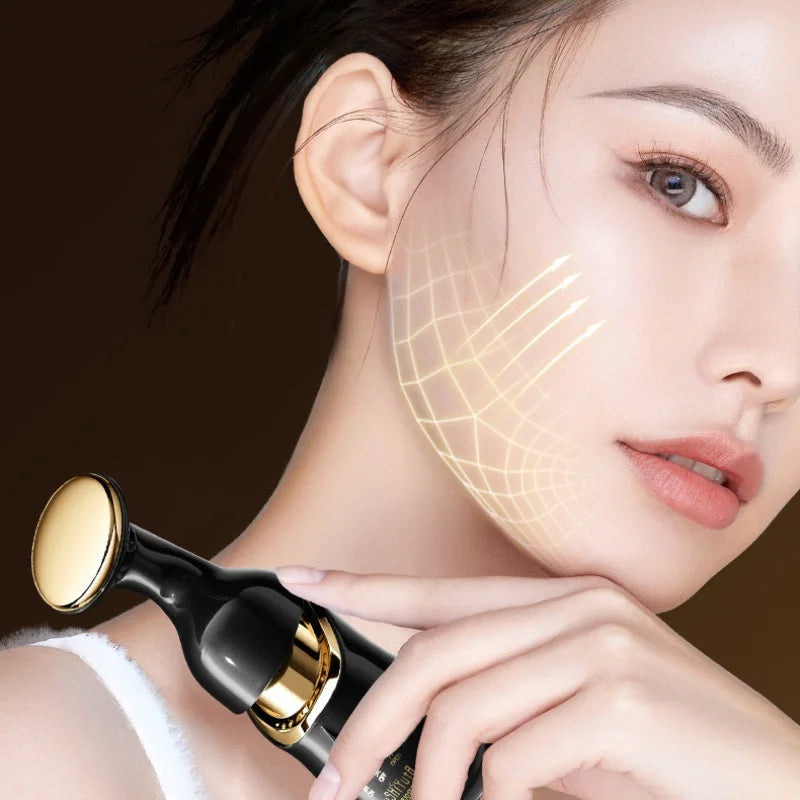 3-in-1 Facial Massager – EMS, LED & Vibration for Firmer, Glowing Skin
