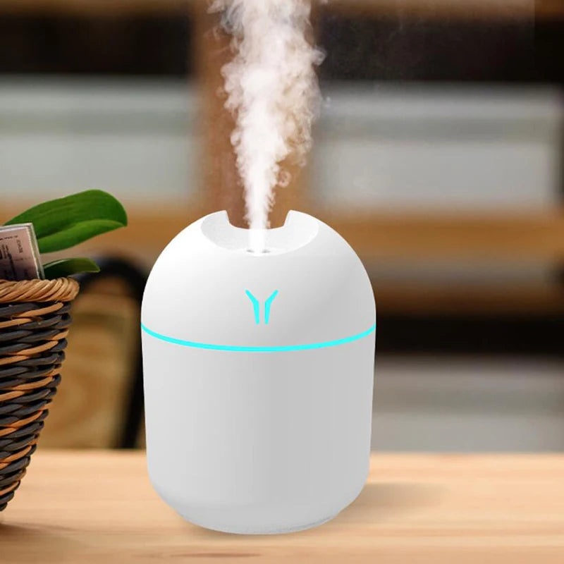 Mini Ultrasonic Humidifier & Aroma Diffuser | 250ml