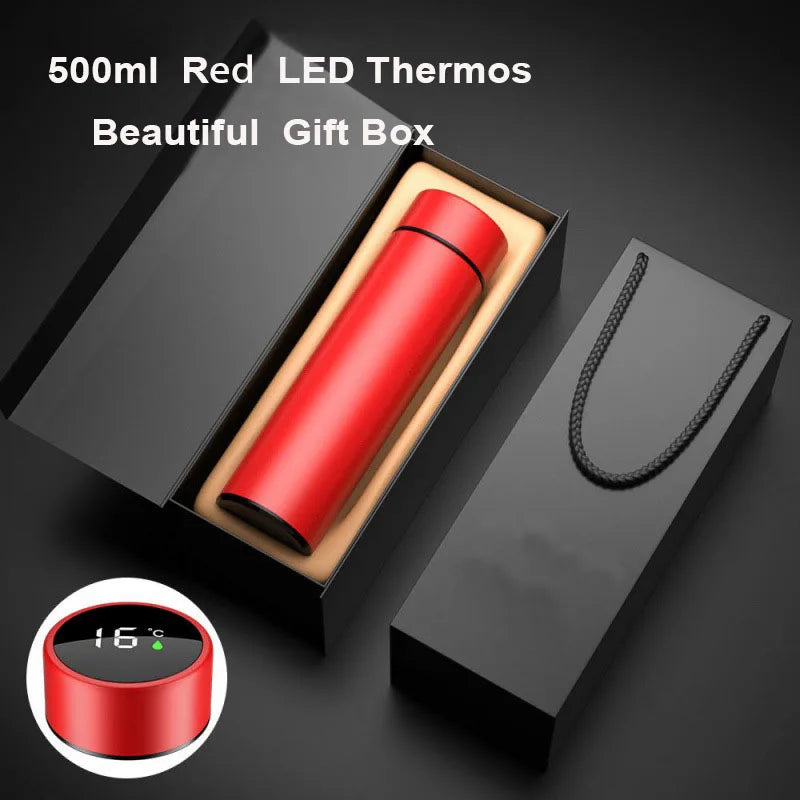 Luxury Smart Thermos – LED Temperature Display & Thermal Insulation