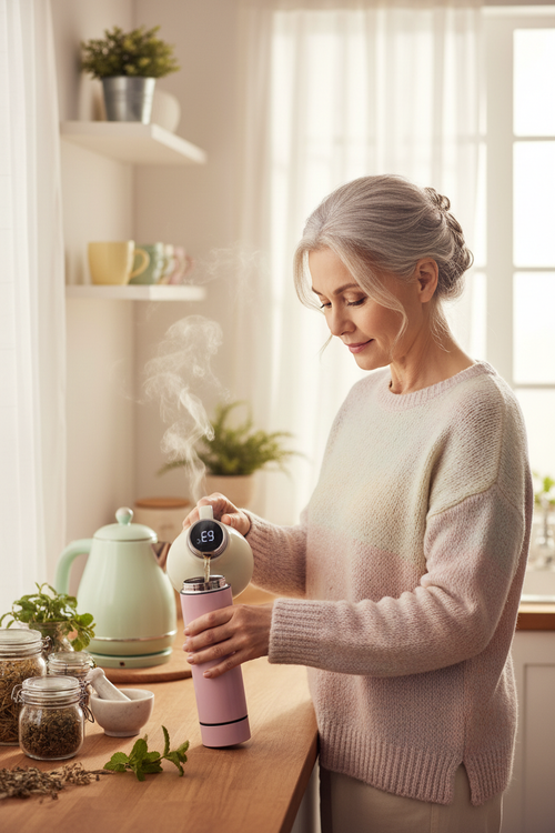 Luxury Smart Thermos – LED Temperature Display & Thermal Insulation